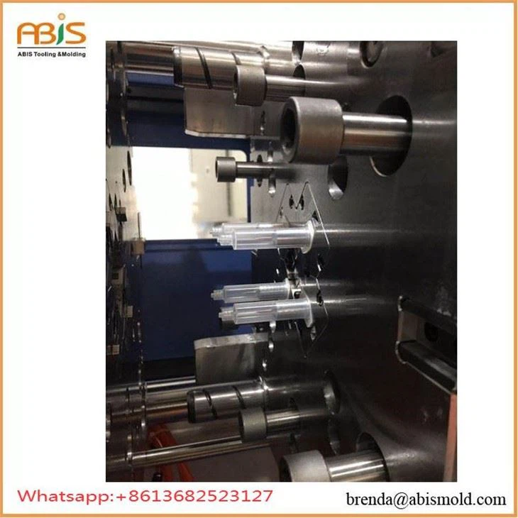 Semi Hot Runner Injection Mold For Syringe
